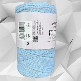 Yarnart Macrame Cotton kék 250 gramm 